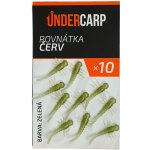 UnderCarp Rovnátka Červ Zelená 10 ks – Zboží Dáma