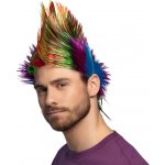 duhová paruka pankáč číro – Zboží Mobilmania