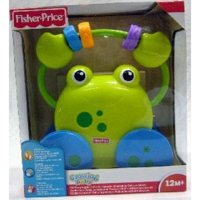 Fisher-Price FP tahací žába na kolečkách W3150