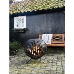 Esschert Design "FANCY FLAMES" Koule 59 x 59 x 68 cm – Zboží Mobilmania