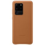 Samsung Leather Cover S20 Ultra Brown EF-VG988LAEGEU – Hledejceny.cz