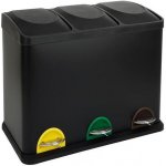Toro KOŠ NA TŘÍDĚNÝ ODPAD, NEREZ ČERNÝ, 45 L – Zbozi.Blesk.cz
