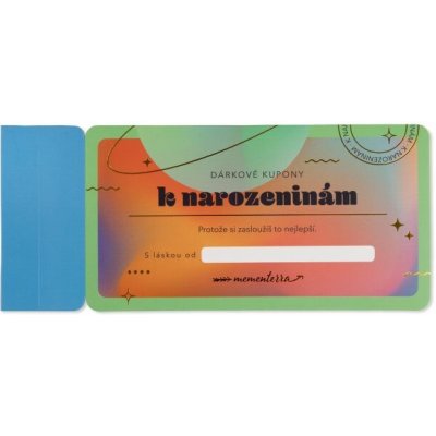 Albi Dárkové kupony - k narozeninám – Sleviste.cz