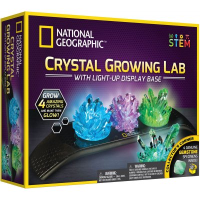 National Geographic Light Up Crystal Growing Lab – Zboží Mobilmania