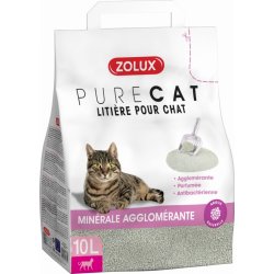 Zolux Podestýlka PURECAT antibacterial scent clump 10 l