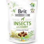 Brit Care Dog Crunchy Cracker Insects with Rabbit enriched with Fennel 200 g – Sleviste.cz