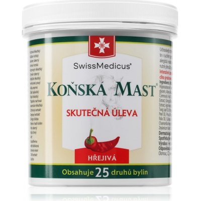 Swissmedicus Koňská mast hřejivá 500 ml – Zbozi.Blesk.cz