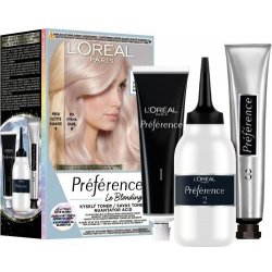 L'Oréal Paris Préférence Le Blonding Toner Barva na vlasy Platinum Pearl 60 ml