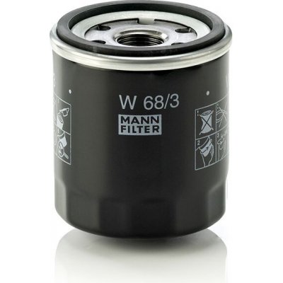 MANN-FILTER Olejový filtr MANN W68/3 (MF W68/3) | Zboží Auto