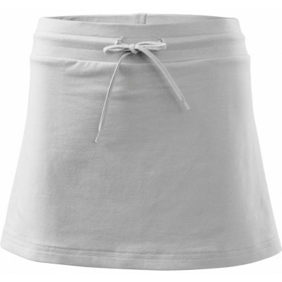 Malfini dámské šortky a sukně do áčka 2v1 bílá – Zboží Mobilmania