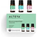 Alteya Organics Set esenciálních olejů Noční relax 3 x 5 ml – Hledejceny.cz