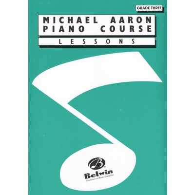 Michael Aaron Piano Course 3 Lessons / škola hry na klavír