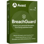 Avast BreachGuard 1 lic. 1 rok update (bgw.1.12m.r) – Hledejceny.cz