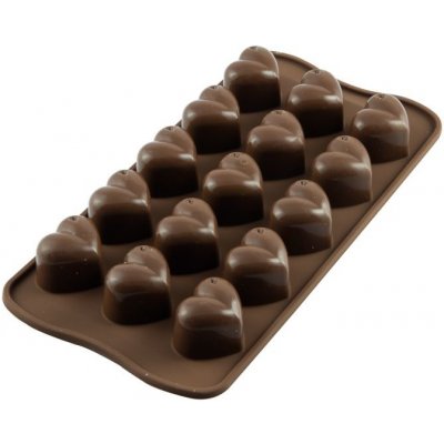 Silikomart forma na čokoládu Monamour 21x10cm – Zboží Mobilmania