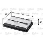 Vzduchový filtr VALEO 585388 – Hledejceny.cz