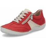 Reiker Dámské polobotky 52521 33 červená S6 – Sleviste.cz