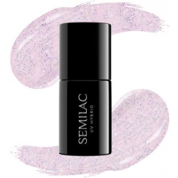 Semilac Extend 5v1 806 Glitter Delicate Pink Růžová 7 ml