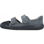 Jonap barefoot kožené sandálky B21 tmavě šedá – Zboží Mobilmania