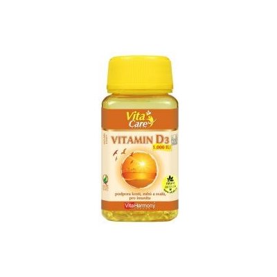 Vitaharmony Vitamin D3 150 kapslí