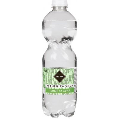 Rioba Voda jemně perlivá 12 x 500 ml – Hledejceny.cz