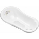 MALTEX Vanička se zátkou a protiskluzovou podložkou Zebra 84 cm White – Hledejceny.cz