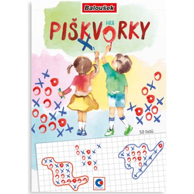 Baloušek Tisk Hra A5 Piškvorky 100 stran – Zboží Živě