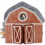 LITTLE DUTCH Knížka textilní s aktivitami slepička Farma – Zboží Dáma