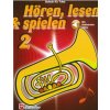 Noty a zpěvník Hören, Lesen & Spielen 2 + Audio Online školy hry na tubu