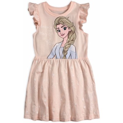 Dívčí letní šaty DISNEY FROZEN MAGIC růžové – Zboží Dáma