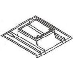 Evromat Pozinkovaný střešní výlez do ploché krytiny poklop makrolon 60 x 60 cm – HobbyKompas.cz