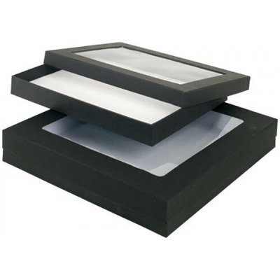 EMBA Krabice na exponáty s transparentním víkem 20 x 20 x 5 cm PROLUX – Zboží Živě