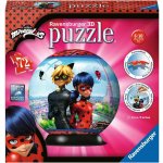 Ravensburger 3D puzzleball Kouzelná Beruška a Černý kocour 72 ks – Hledejceny.cz