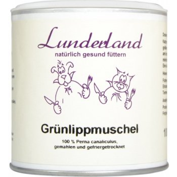 Lunderland Tierfutter Mušle slávka zelenoústá 250 g