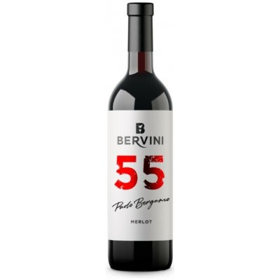 Bervini 55 Merlot Friuli DOC 12,5% 0,75 l (holá láhev) – Hledejceny.cz
