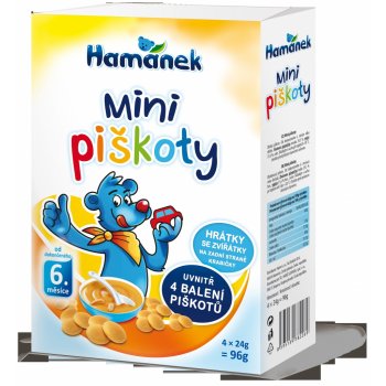 HAMÁNEK minipiškoty 4 24 g