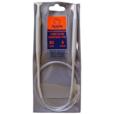 Apple Needles Pletací jehlice kruhové 80 cm - 8 mm – Zboží Mobilmania