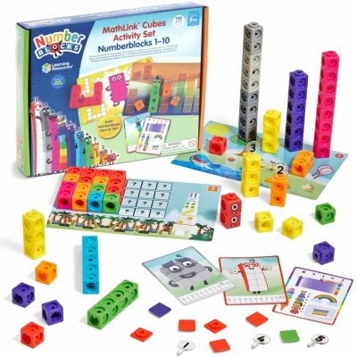 Learning Resources - Sada kostek MathLink® s číselnými bloky 1–10 – Hledejceny.cz
