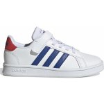 adidas Grand Court EL C cloud white royal blue vivid red – Zboží Mobilmania