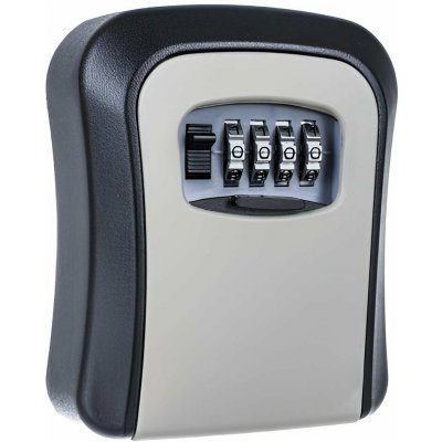 Verk 01882 Bezpečnostní schránka na klíče s kódovým zámkem, šedočerná – Hledejceny.cz
