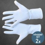 KNITVA Pánské rukavice ze 100% bavlny 2 páry – Zboží Dáma KNITVA Pánské rukavice ze 100% bavlny 2 páry – Zboží Dáma