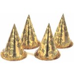 WIDMANN Klobouček Špička Happy New Year zlatý – Sleviste.cz