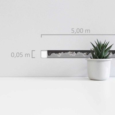 A.S. Création 962111 vinylová bordura na zeď Only Borders, rozměry 5 cm x 5 m – Zboží Dáma