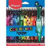 Maped 9862 Color'Peps Monster pastelky 24 ks – Zboží Mobilmania