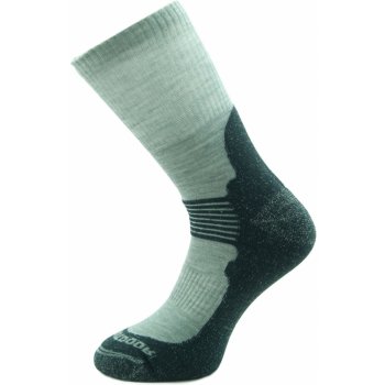 Zulu ponožky Merino Men šedá