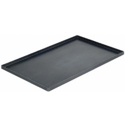 Pekáč a zapékací mísa de Buyer Plech na pečení černá ocel 600 x 400 x 20 mm