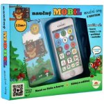 Teddies Naučný mobilní telefon s krytem Moudrá sova plast na baterie – Zboží Dáma