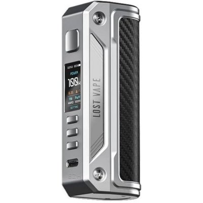 Lost Vape Thelema Quest Solo 100W grip Easy Kit Stainless Steel Carbon Fiber 1ks – Zboží Mobilmania