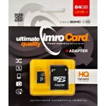 IMRO microSDXC Class 10 64 GB 34216 – Zboží Živě