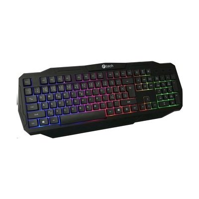 C-TECH klávesnice Arcus (GKB-15), casual gaming, CZ/SK, duhové podsvícení, USB – Zboží Dáma