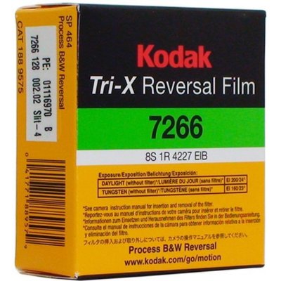 KODAK Tri-X, 200D/160T, 7266, Super 8mm x 15m – Zboží Mobilmania